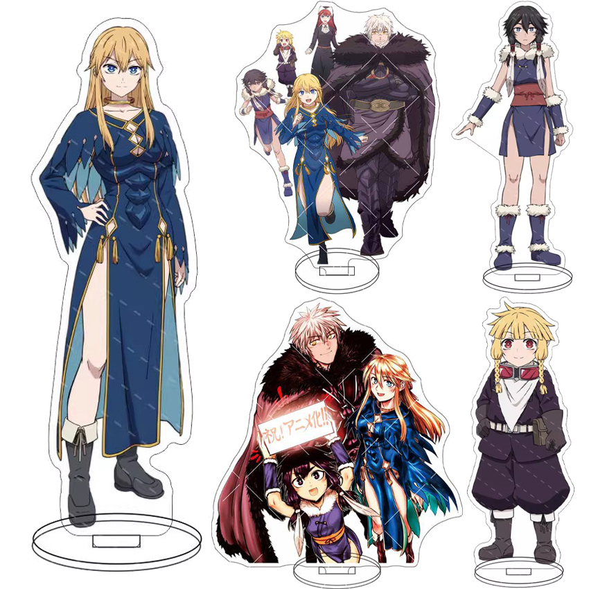 Figma Stand Set - 16 см Аниме-фигурка ‌ Фигурка «Воительница-принцесса