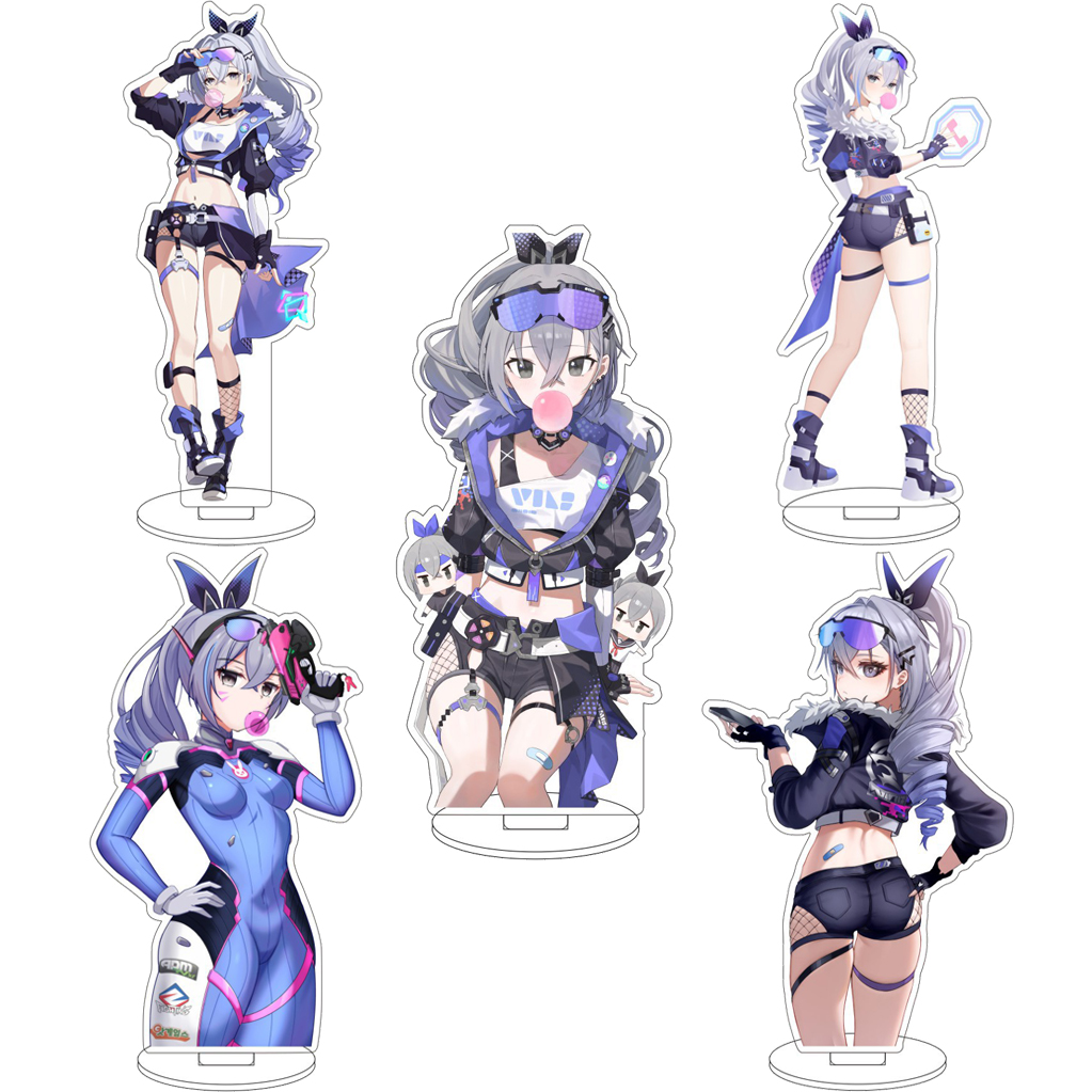 Figma Stand Set - 16 см, фигурка Робин из аниме-игры