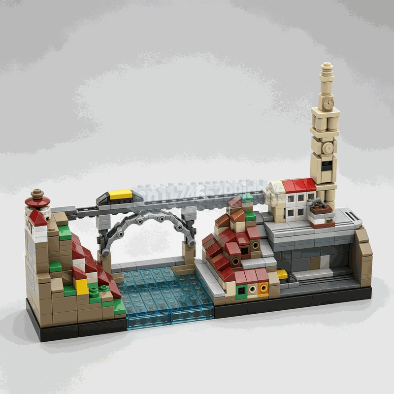 Lego Set Creator - 521 деталь. Набор строительных блоков «Горизонт
